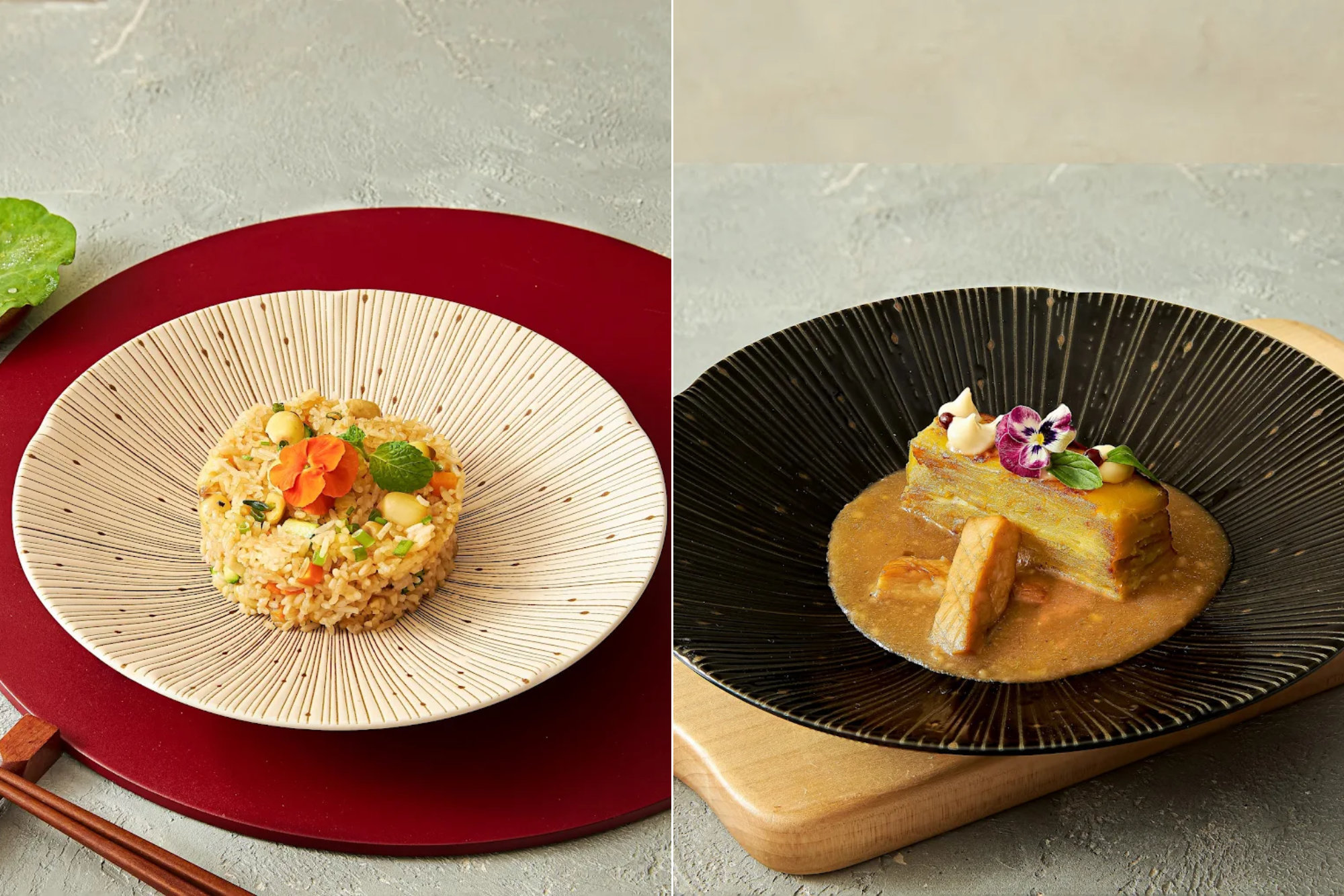 Delek Chay mang sự cao cấp và tinh tế vào những món chay thanh đạm